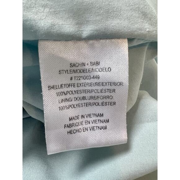 SACHIN & BABI Wedding floral Brielle gown, Gorgeous Formal Elegant Dress SZ 6 - Picture 10 of 15